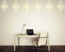 Damask Wall Pattern Decal 